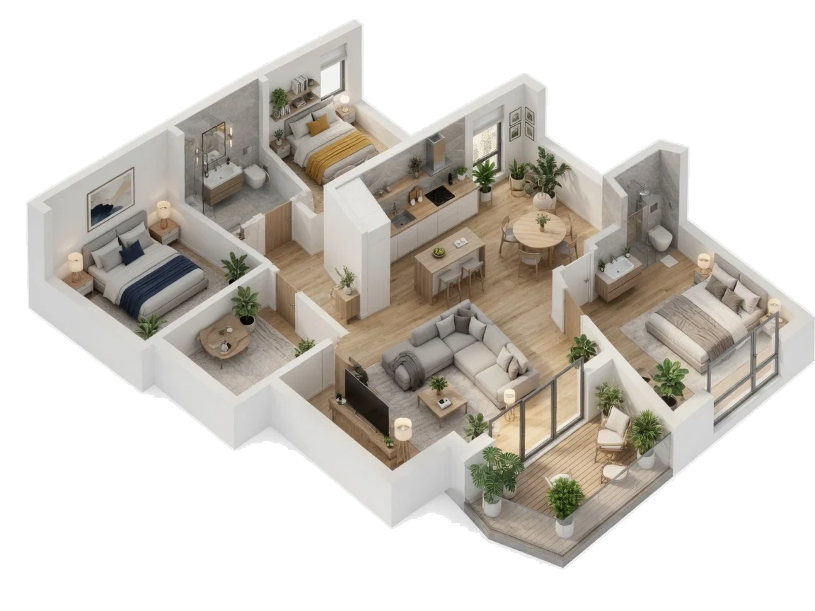 The Taft, 3 bed
