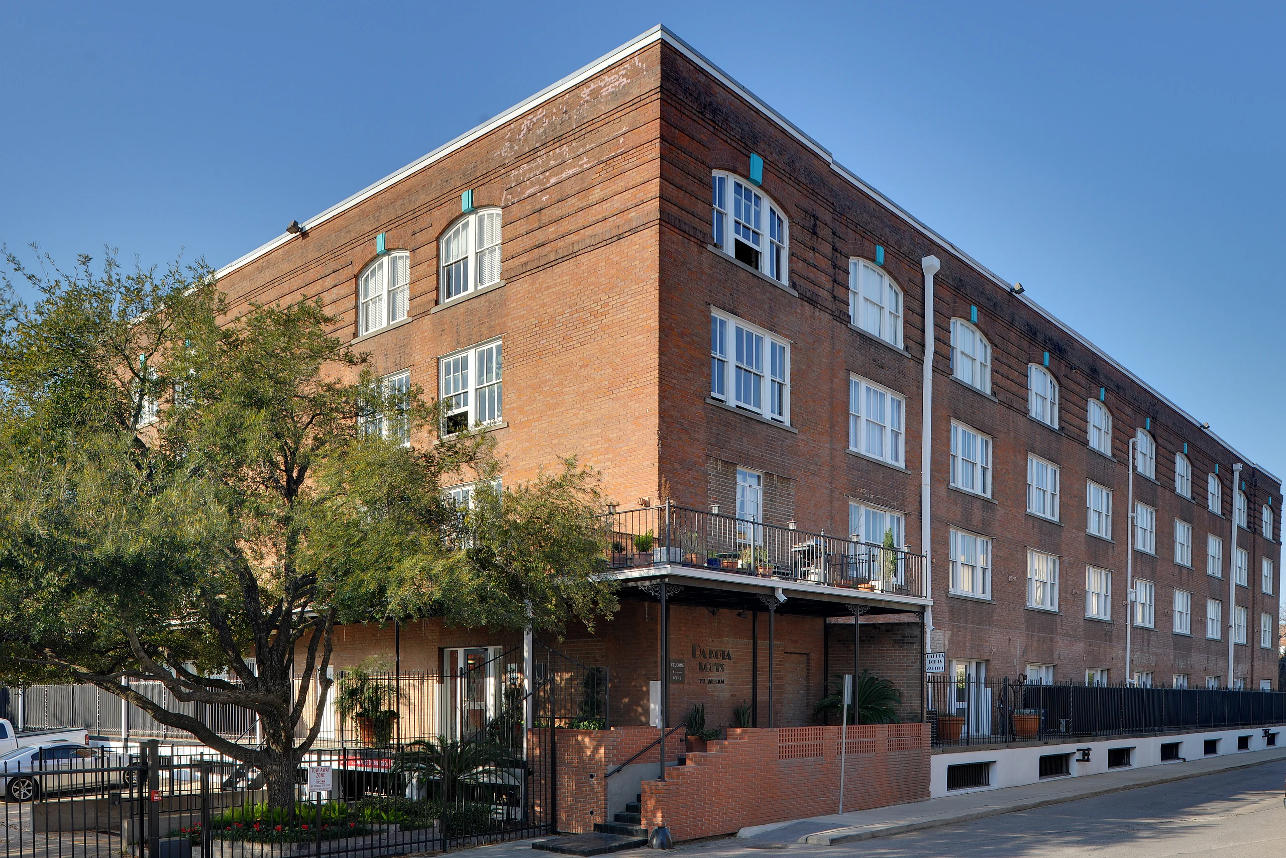 A warehouse in First Ward, near Sawyer Yards